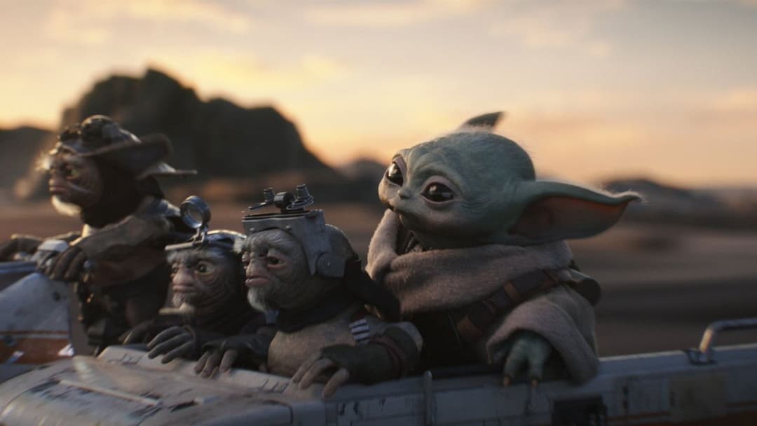 Star Wars: The Mandalorian and Grogu backdrop 1