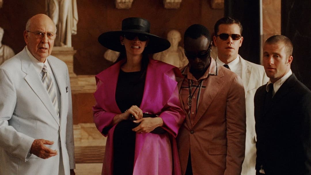 Дванадцять друзів Оушена backdrop 16