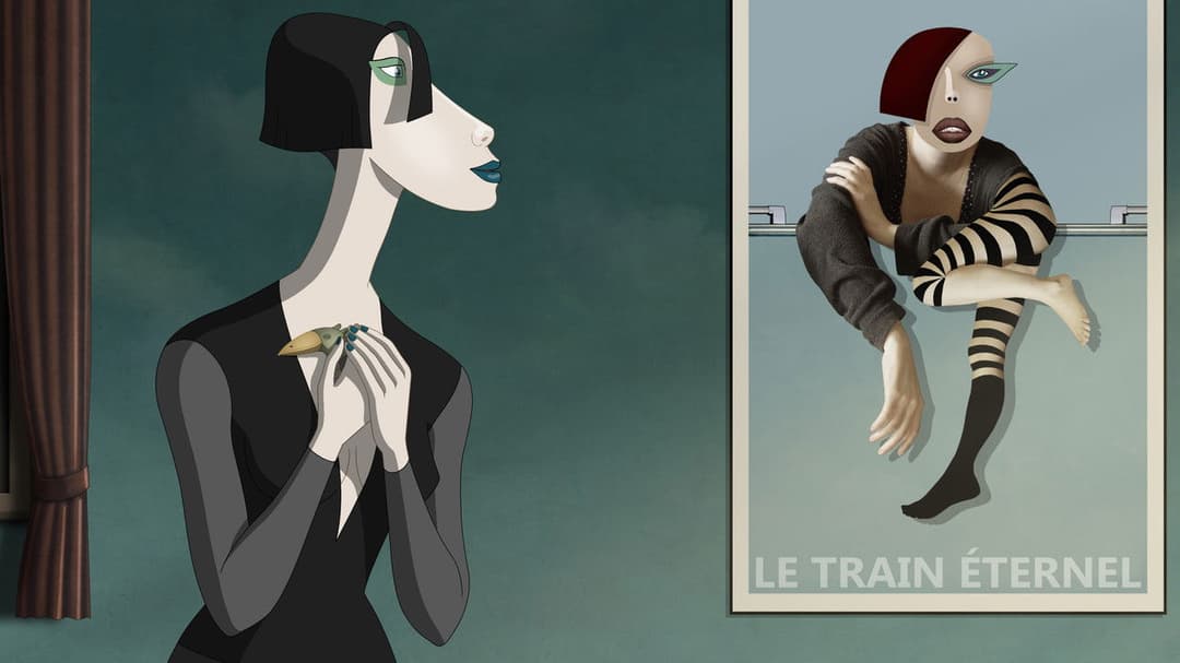 Ruben Brandt, Collector backdrop 7