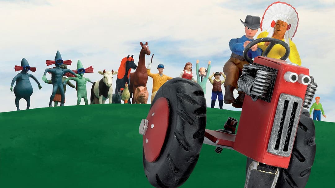 Panique au village backdrop 12