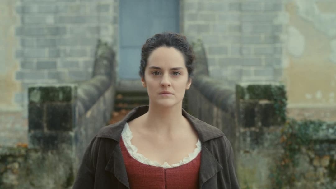 Портрет дівчини у вогні backdrop 12