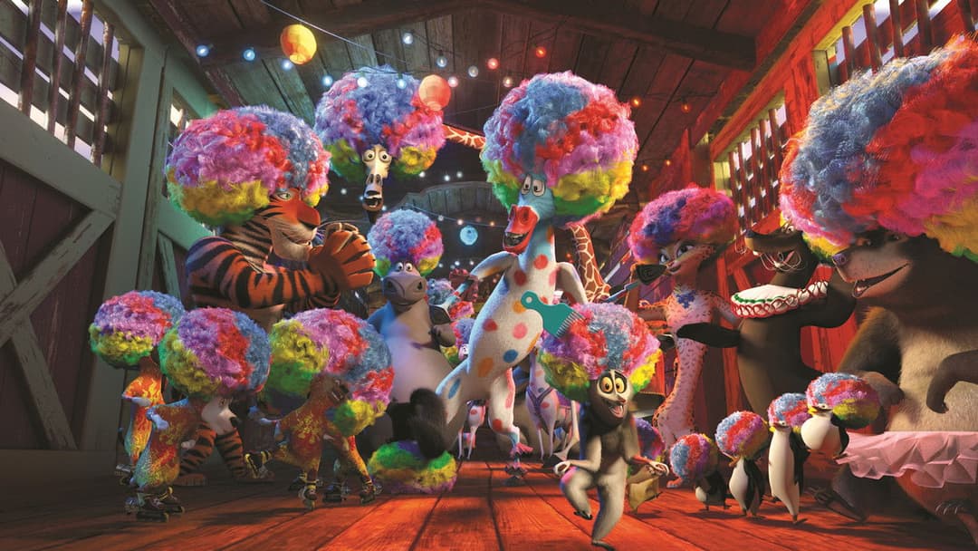 Madagascar 3: Europe's Most Wanted backdrop 20
