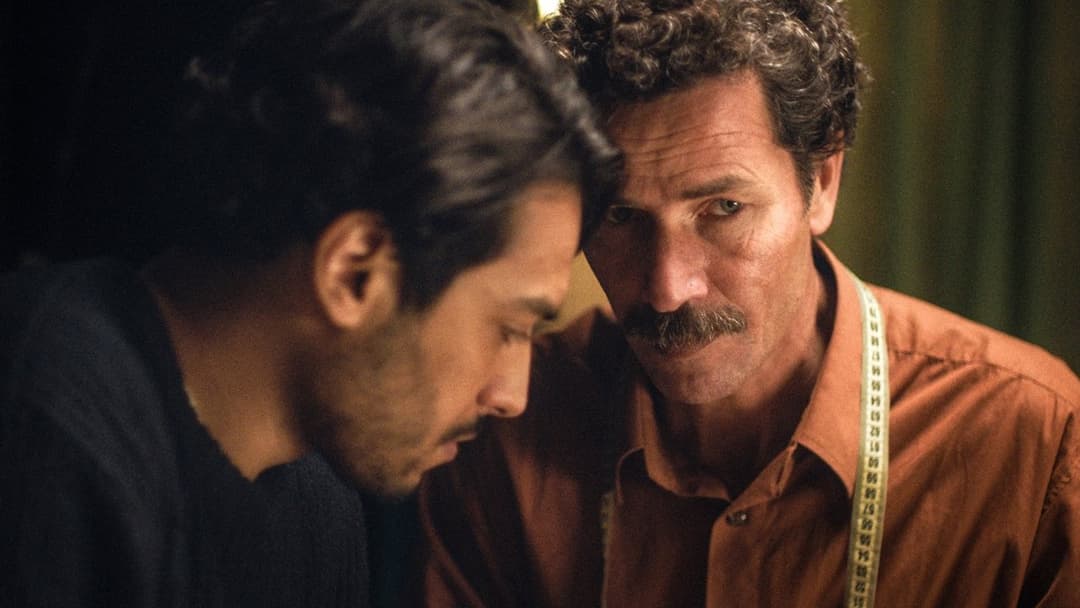 Das Blau des Kaftans backdrop 2