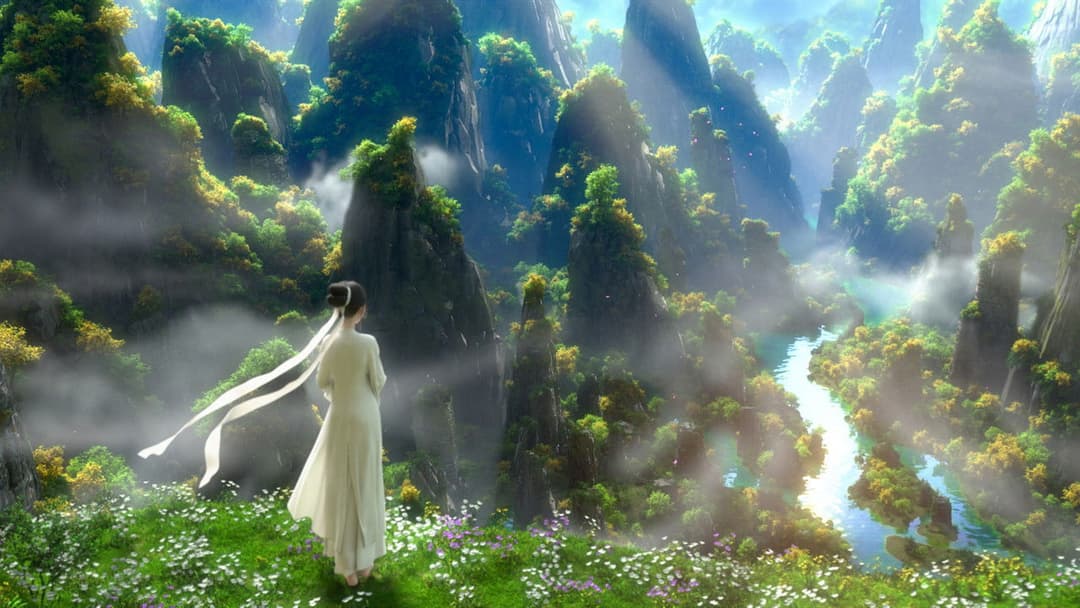 White Snake backdrop 3