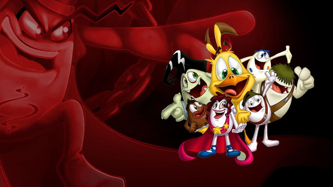 Otra película de huevos y un pollo backdrop 3