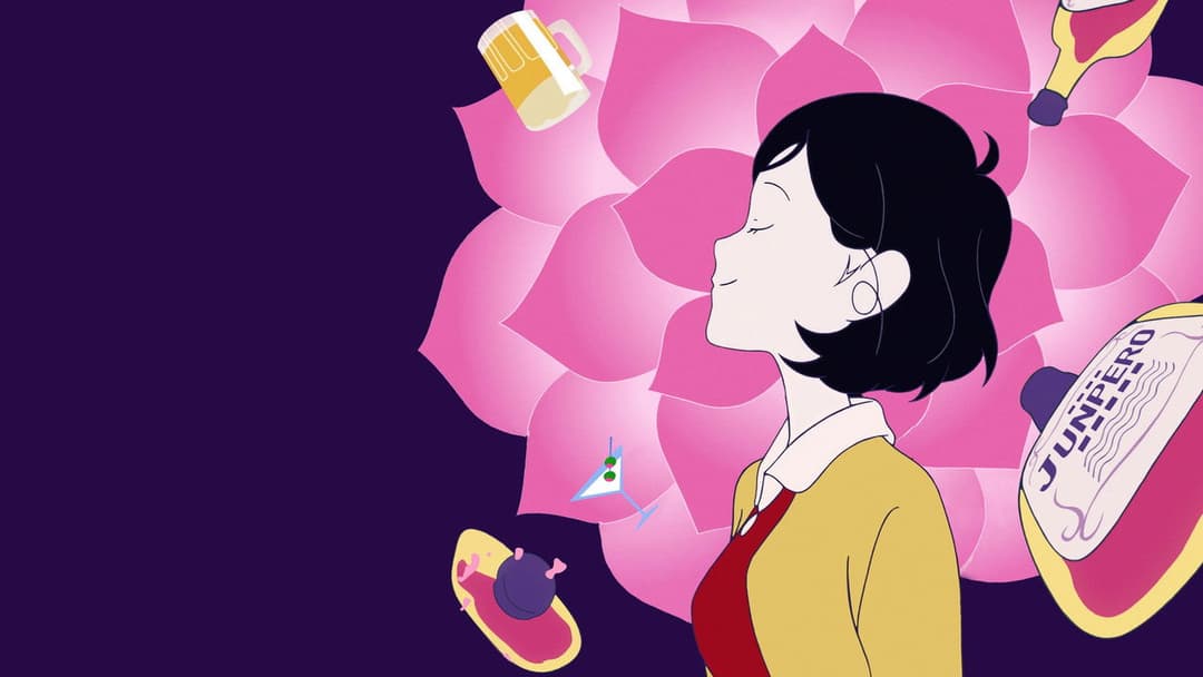 Night is Short, Walk on Girl backdrop 2