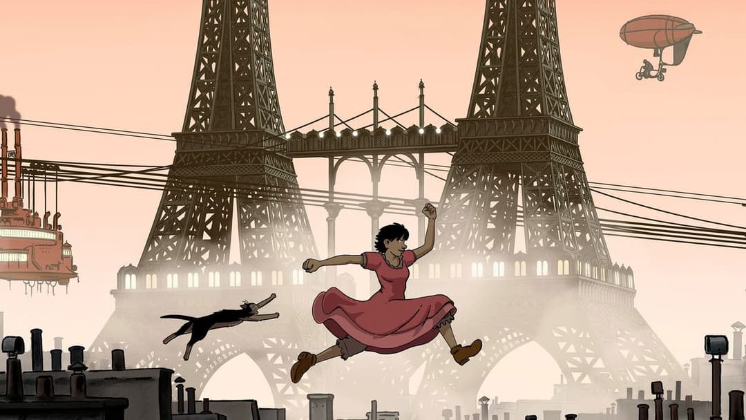 Avril et le monde truqué backdrop 5