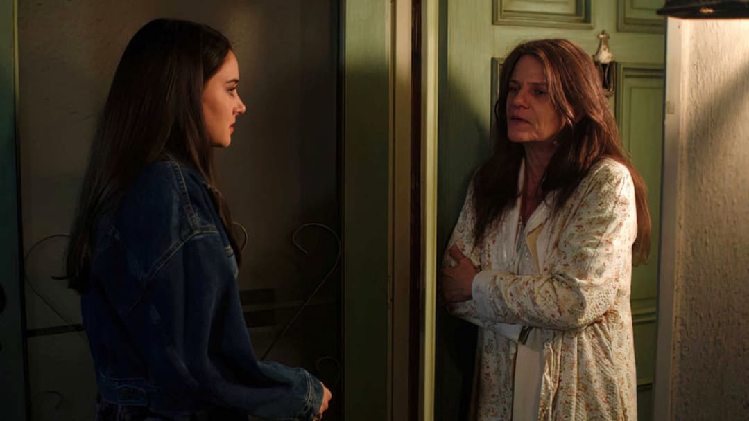 Білий птах у хуртовині backdrop 15