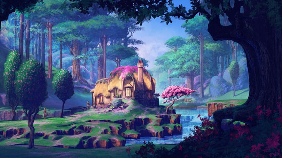 Barbie und das Diamantschloss backdrop 6