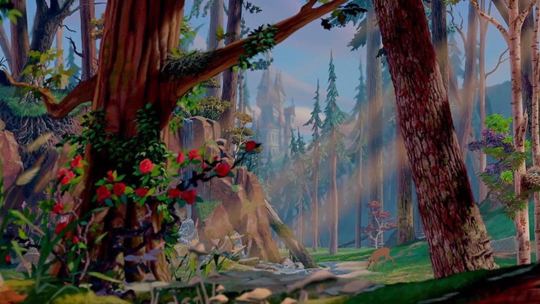 Красуня і Чудовисько backdrop 4