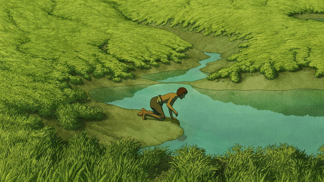 Die rote Schildkröte backdrop 5