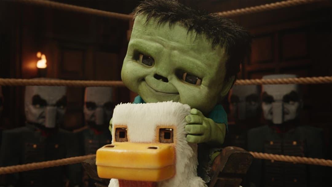 Ein Minecraft Film backdrop 3