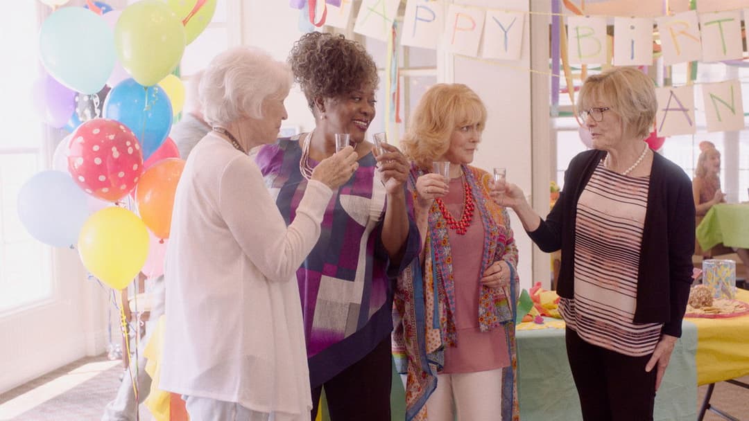 Queen Bees backdrop 4