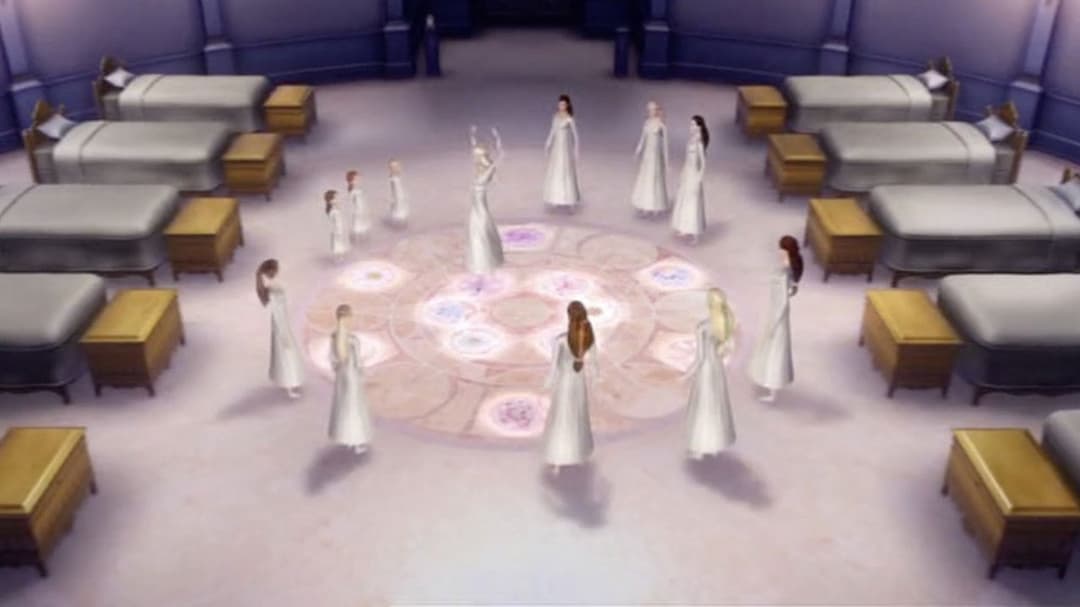 Barbie in Die 12 tanzenden Prinzessinnen backdrop 14