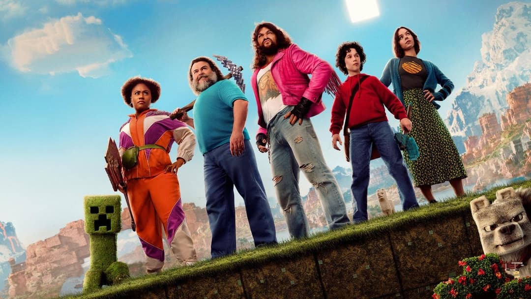 Ein Minecraft Film backdrop 9