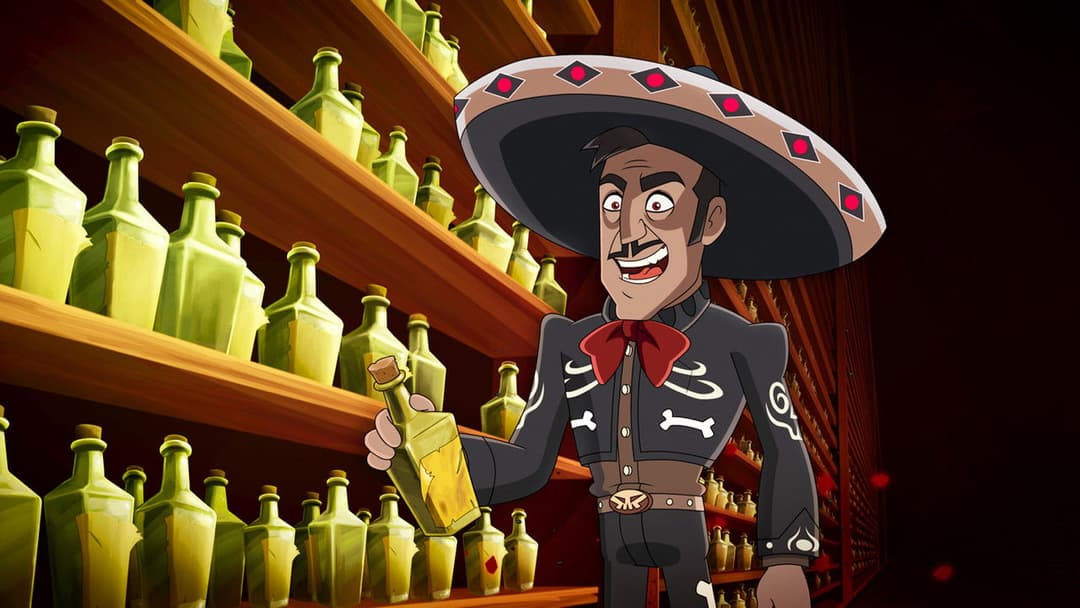 The Legend of the Black Charro backdrop 6