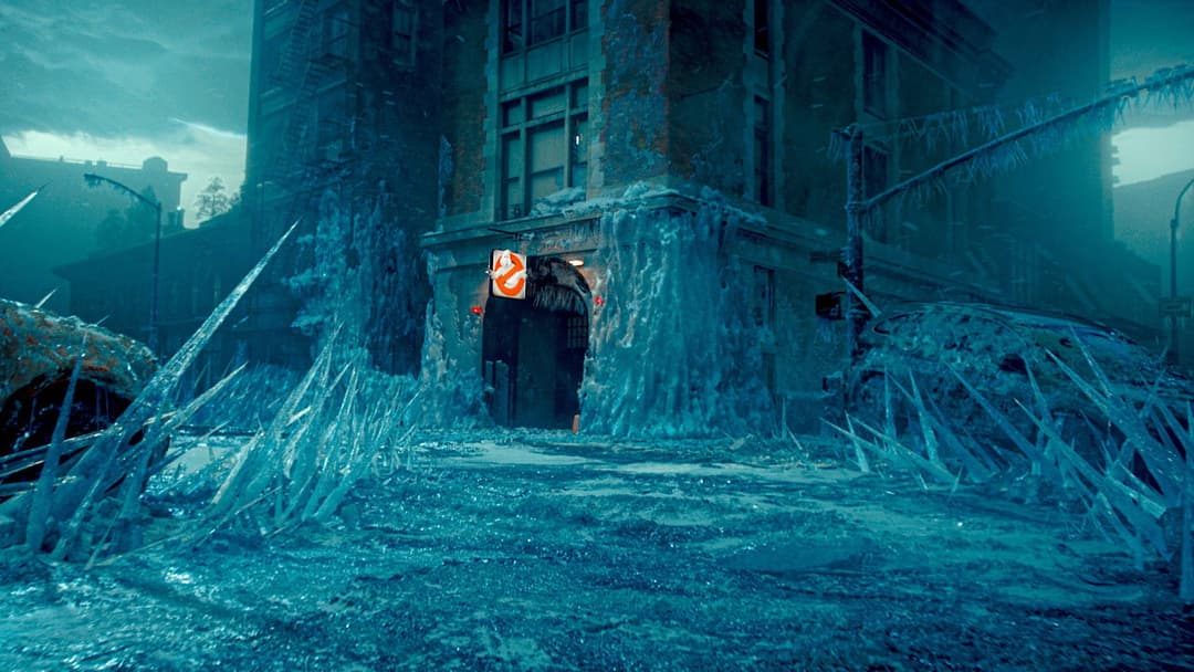 Ghostbusters: Frozen Empire backdrop 17