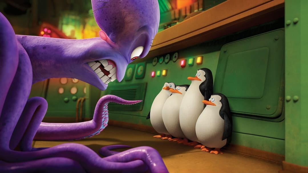 Penguins of Madagascar backdrop 3