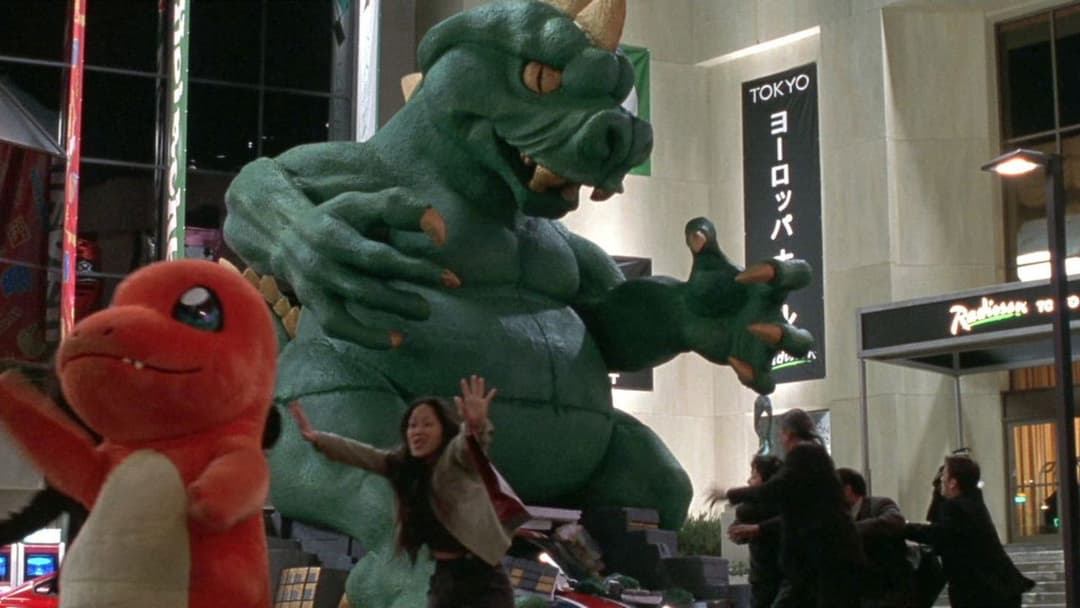 Austin Powers in Goldständer backdrop 16