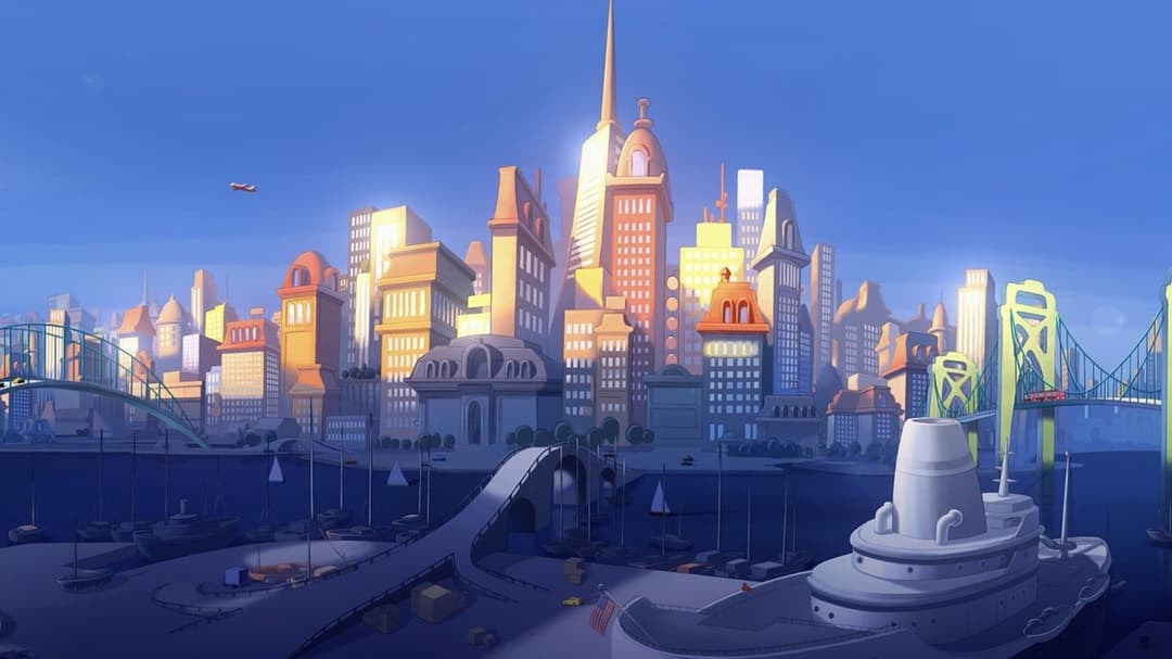 Curious George backdrop 9