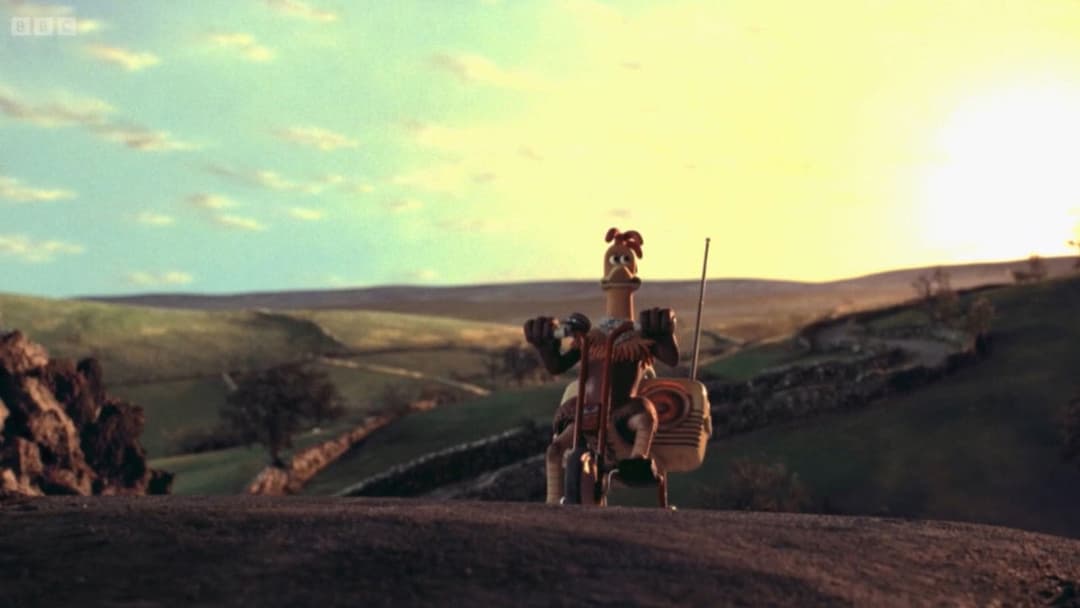 Chicken Run - Hennen rennen backdrop 11