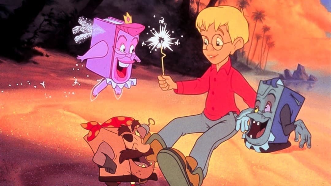 The Pagemaster backdrop 9