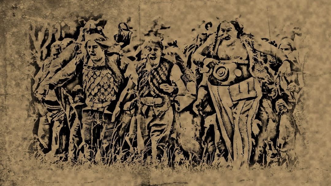 Asterix and Obelix vs. Caesar backdrop 4