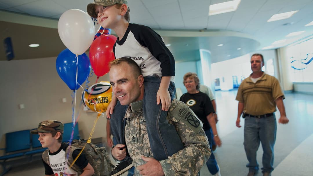 Father Soldier Son backdrop 3