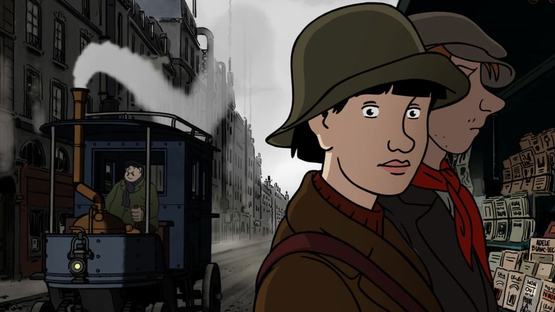 Avril et le monde truqué backdrop 2