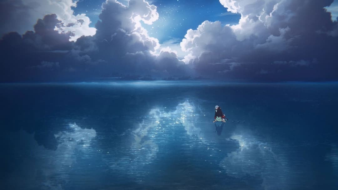 Cosmic Princess Kaguya! backdrop 15