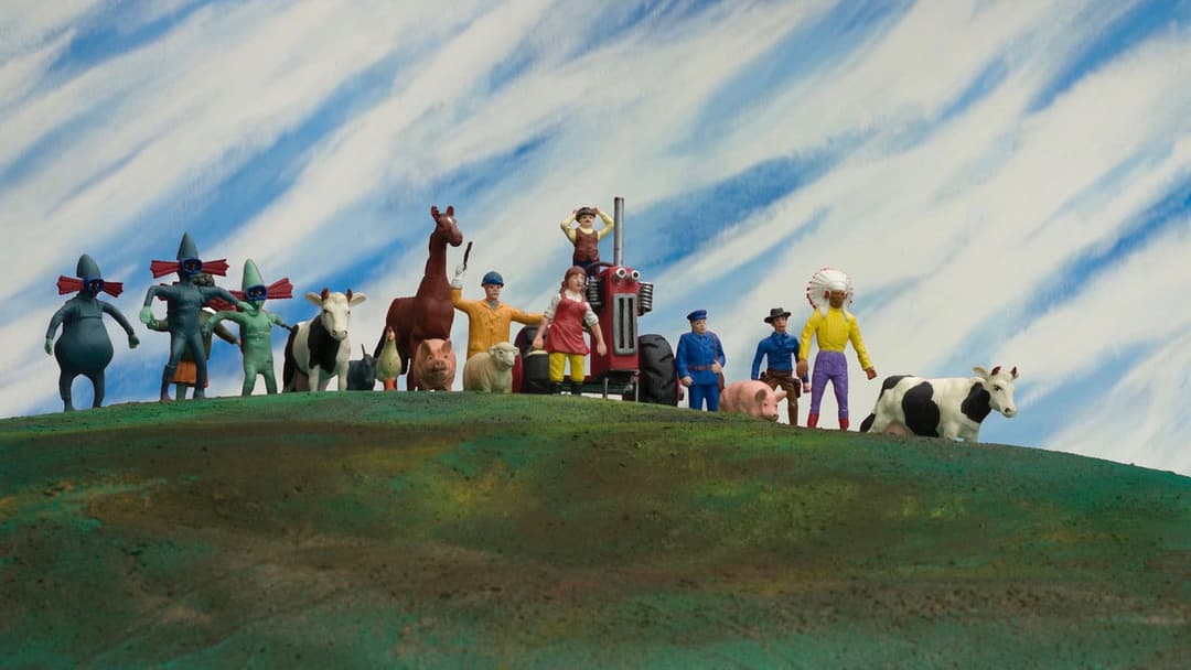 Panique au village backdrop 14