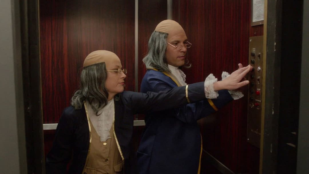 They Came Together backdrop 3