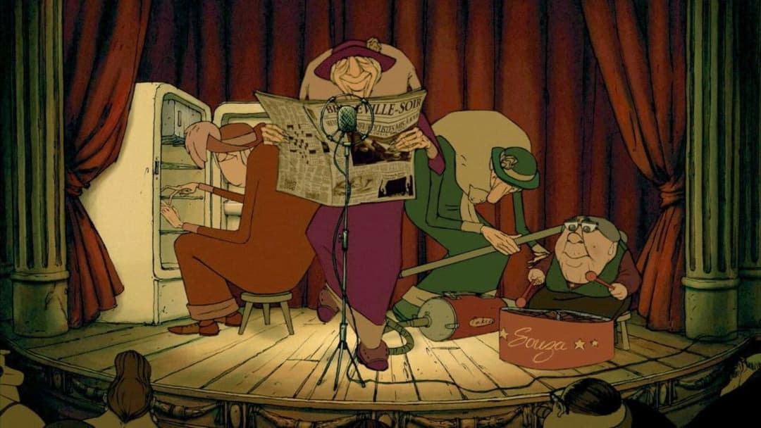 The Triplets of Belleville backdrop 18