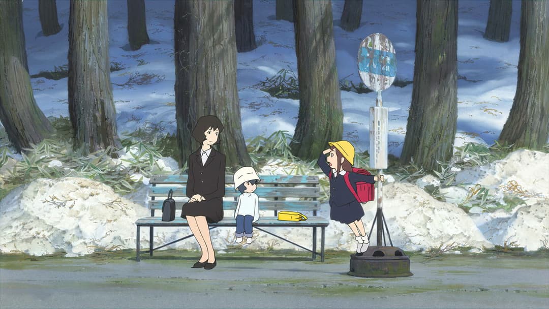 Wolf Children backdrop 9