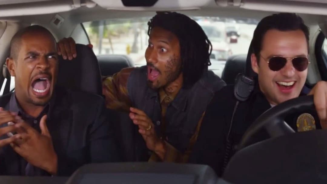 Let's be Cops - Die Party Bullen backdrop 10