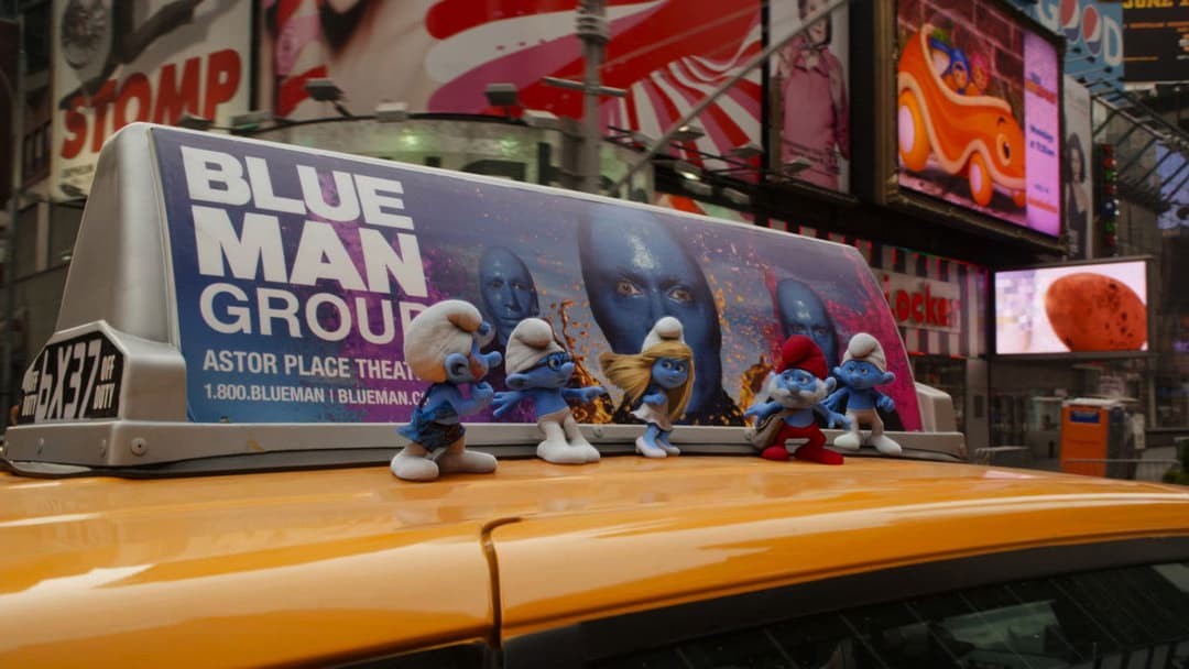 The Smurfs backdrop 9
