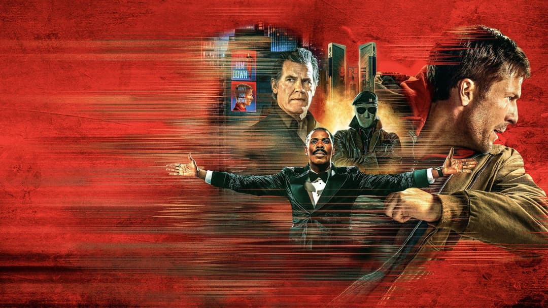 The Running Man backdrop 3