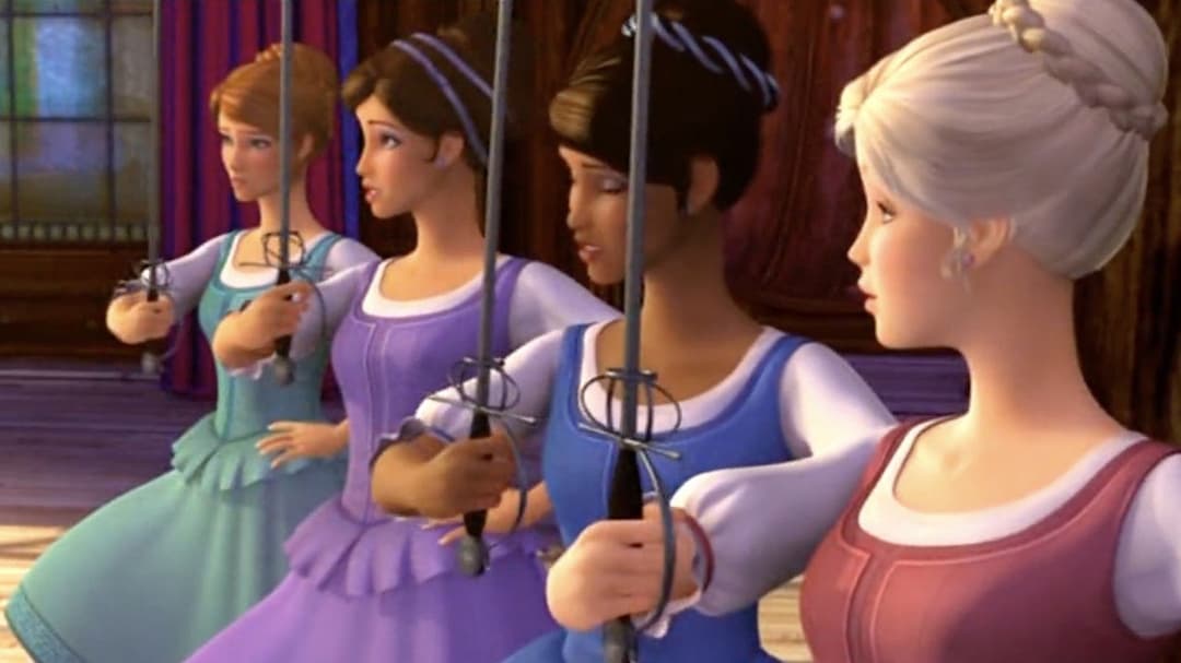 Barbie and the Three Musketeers backdrop 11