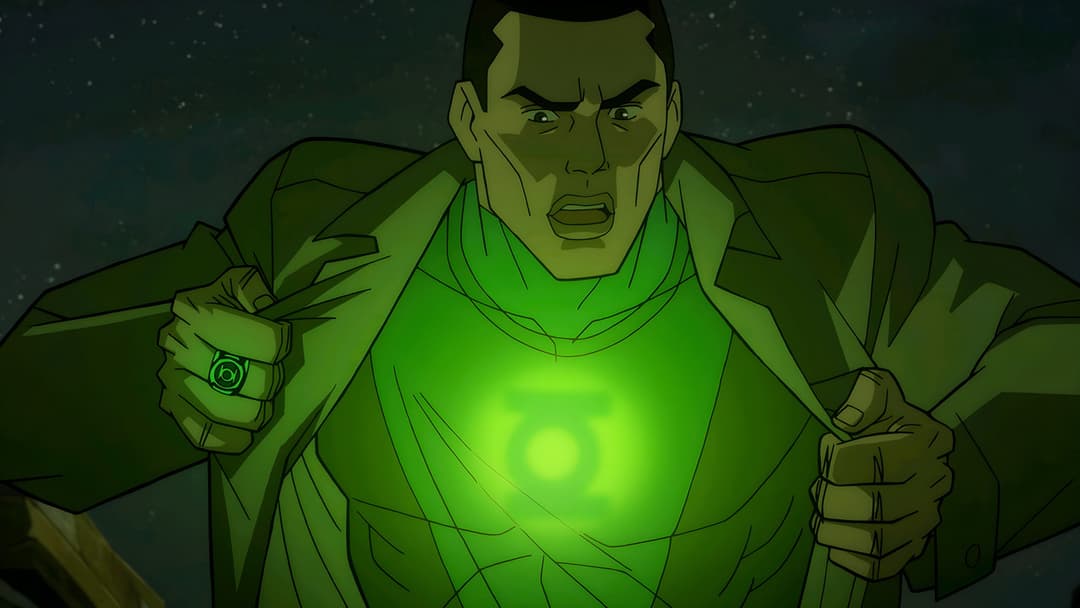 Green Lantern: Beware My Power backdrop 11