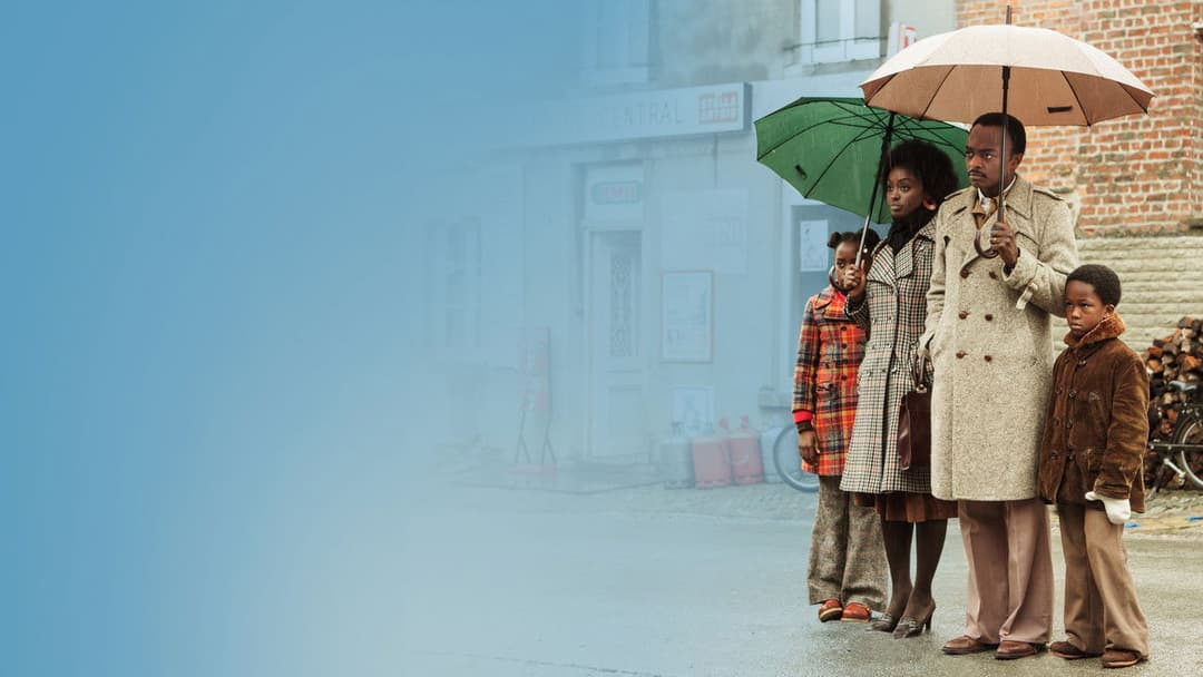 Ein Dorf sieht schwarz backdrop 1