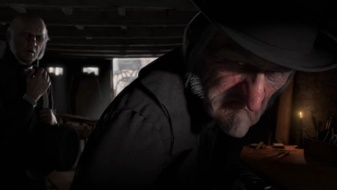 A Christmas Carol backdrop 14