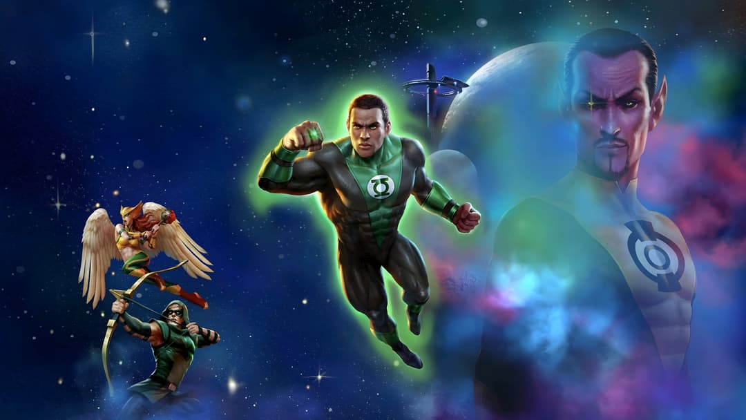 Green Lantern: Beware My Power backdrop 10