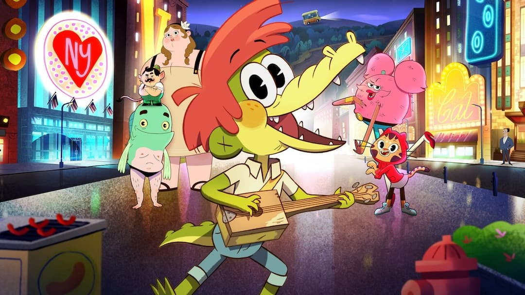 Arlo the Alligator Boy backdrop 3