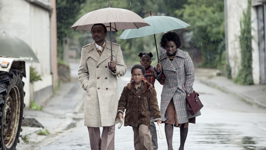 Ein Dorf sieht schwarz backdrop 11