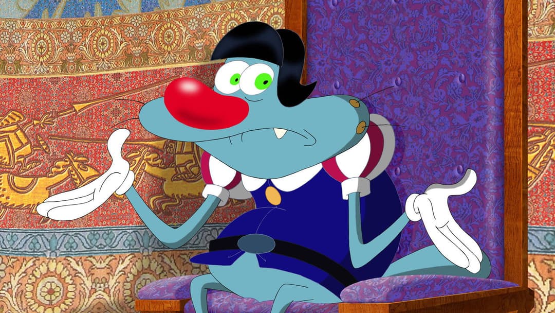 Оґґі та кукарачі backdrop 9