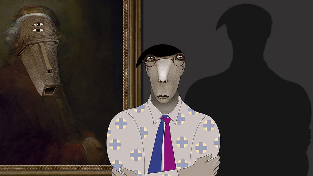 Ruben Brandt, Collector backdrop 9