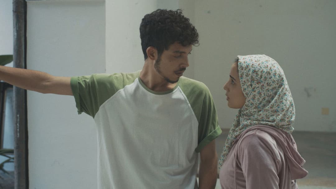 Derrière les palmiers backdrop 6