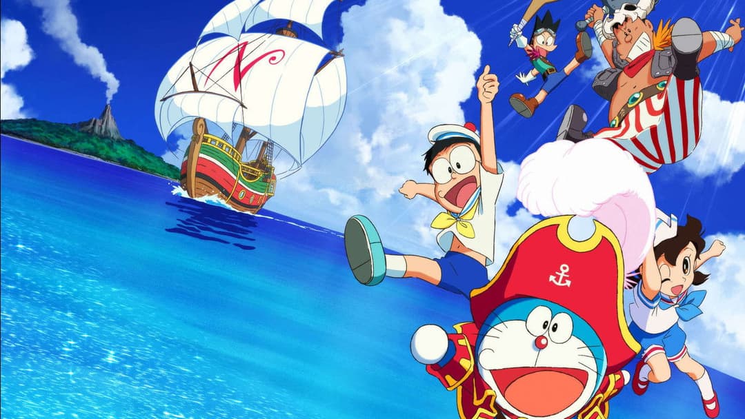 Doraemon: Nobita's Treasure Island backdrop 5