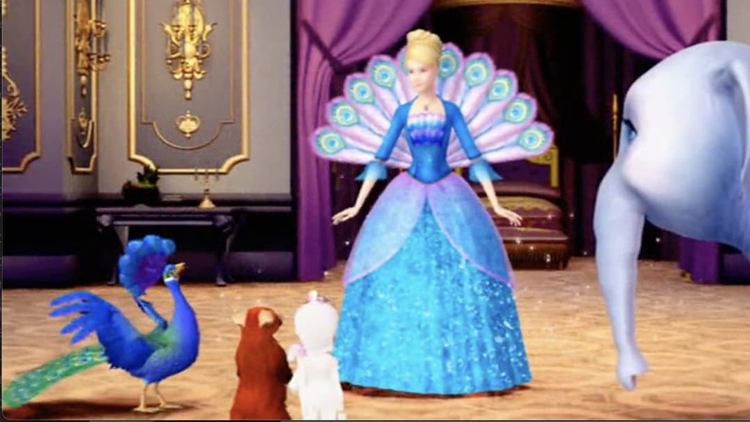 Barbie als Prinzessin der Tierinsel backdrop 10