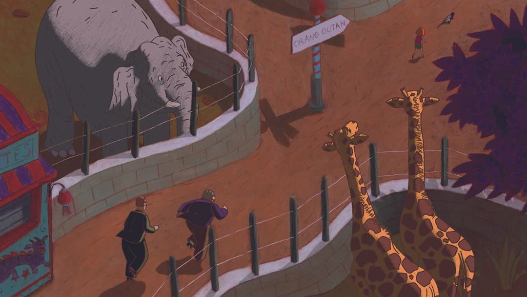 Die Katze von Paris backdrop 12